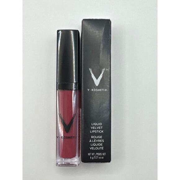 V Kosmetik Liquid Velvet Lipstick + Mischo Lip Liner Duo Bundle Set NWT - Picture 8 of 9